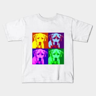 Pop Art - Labrador Retriever Kids T-Shirt